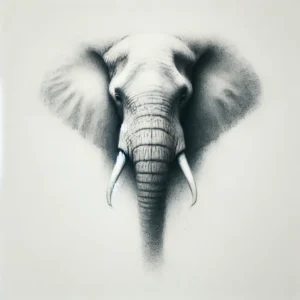 elephant tattoo idea