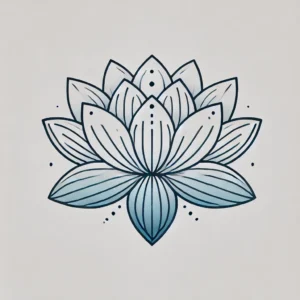 lotus flower tattoo idea